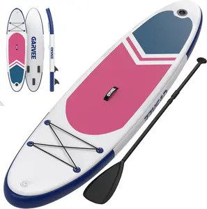 Inflatable Stand Up Paddle Board, 10'6"/11" Paddle Boards with Premium Accessories, Non-Slip EVA Deck, Ultra-Light Carry Bag Pump, SUP for Youth & Adults of All Skill Levels