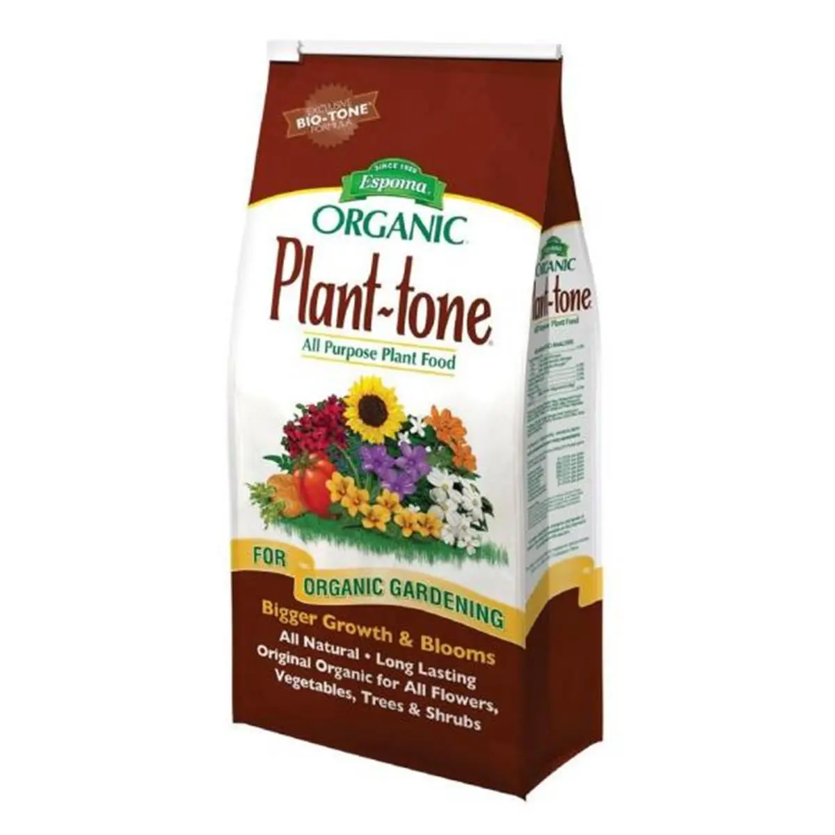Espoma Evergreen Tone Plant Food & Fertilizer, 8 lbs, All Natural Formula with Beneficial Microbes for Evergreen Trees and Shrubs, Promotes Enhanced Growth