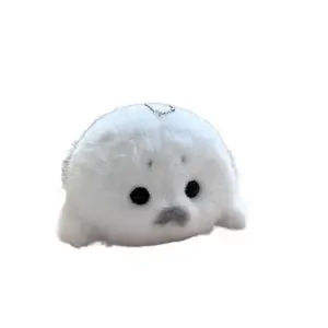 Cute Plush Baby Seal Plushie Pendant Handmade Ocean Guardian Realistic Ocean Toy Seal Pendant Gift Cuddly Stuffed Animal Soft Adorable Stuffed Soft Stuffed Doll Stuffedtoy punch the monkey plush porch goose tiktokshopspringglowup