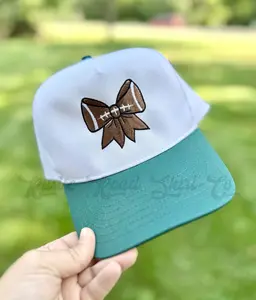 Football Trucker Hat, Football Embroidered Hat, Otto Trucker Hat, Retro Football Hat