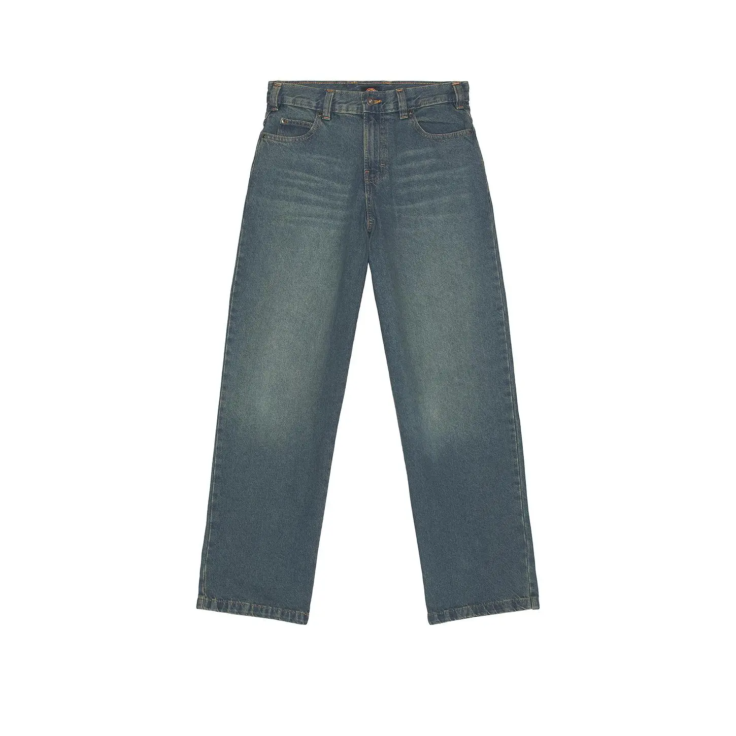 Dickies Hilham Denim Jean in Khaki Tinted Blue