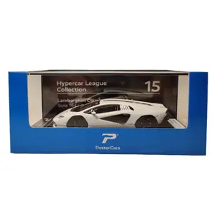 KINSMART Lamborghini Countach LPI 800-4 1:64 scale model car with display base
