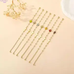 Sports Ball Beaded Stackable Bracelet for Women - Volleyball, Baseball, Basketball, Soccer, Softball Designs with Cross Charm - Trendy Athletic Style Modern Fashion Accessories for Team Games, Daily Sporty Outfits
