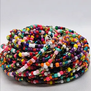 Everything waist beads(tie-on 50 inch)