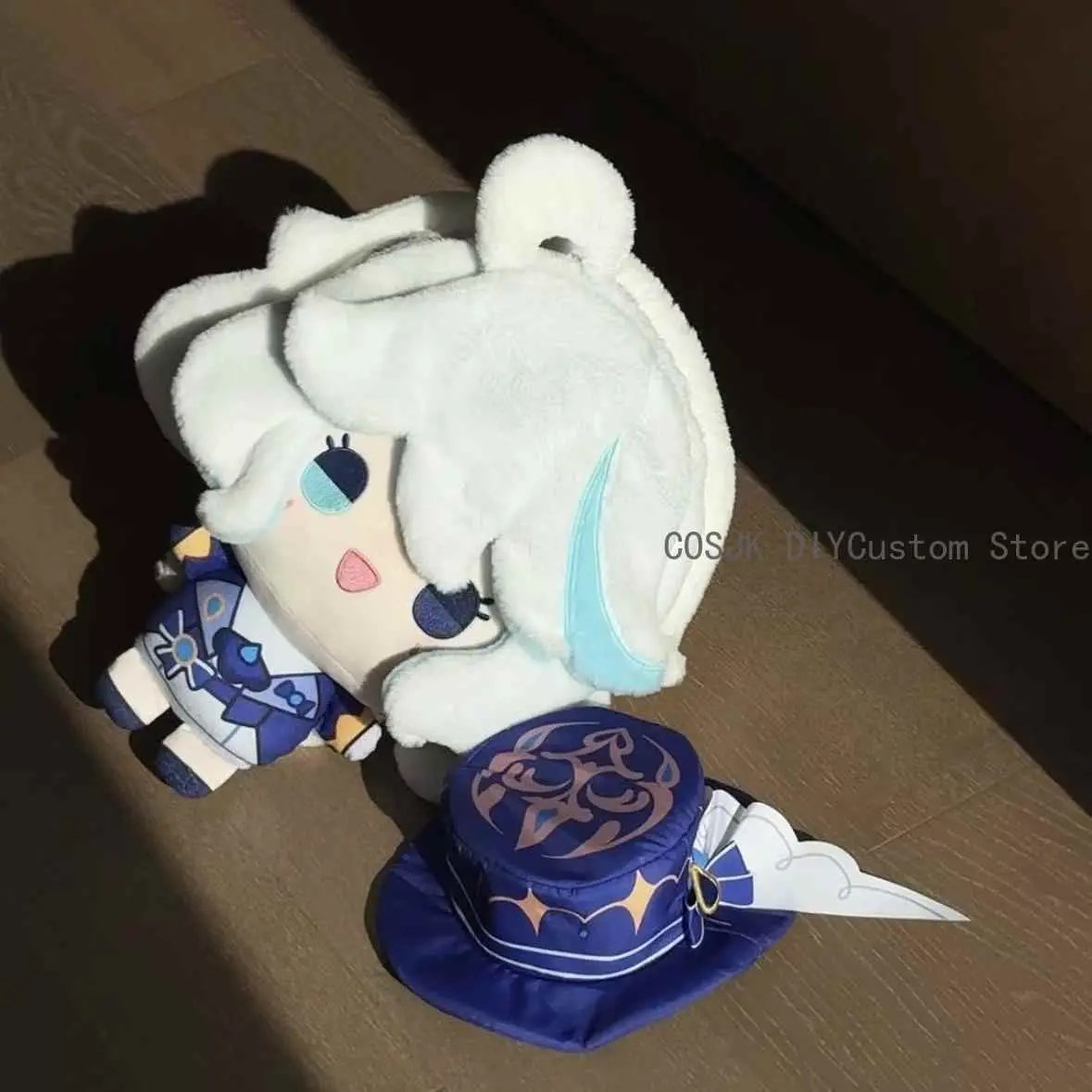 35cm Game Furina de Fontaine Genshin Impact Anime Big Head Figure Maumet Puppet Idol Plushies Pillows Pillow Cosplay Xmas Gift