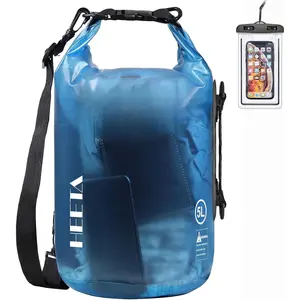 Dry Bag Waterproof  Women Men, 5L/10L/20L/30L/40L Roll Top Lightweight Dry Storage Bag Backpack with Phone Case  Travel Swimming Boating Kayaking Paddle Board Camping Beach Accessories