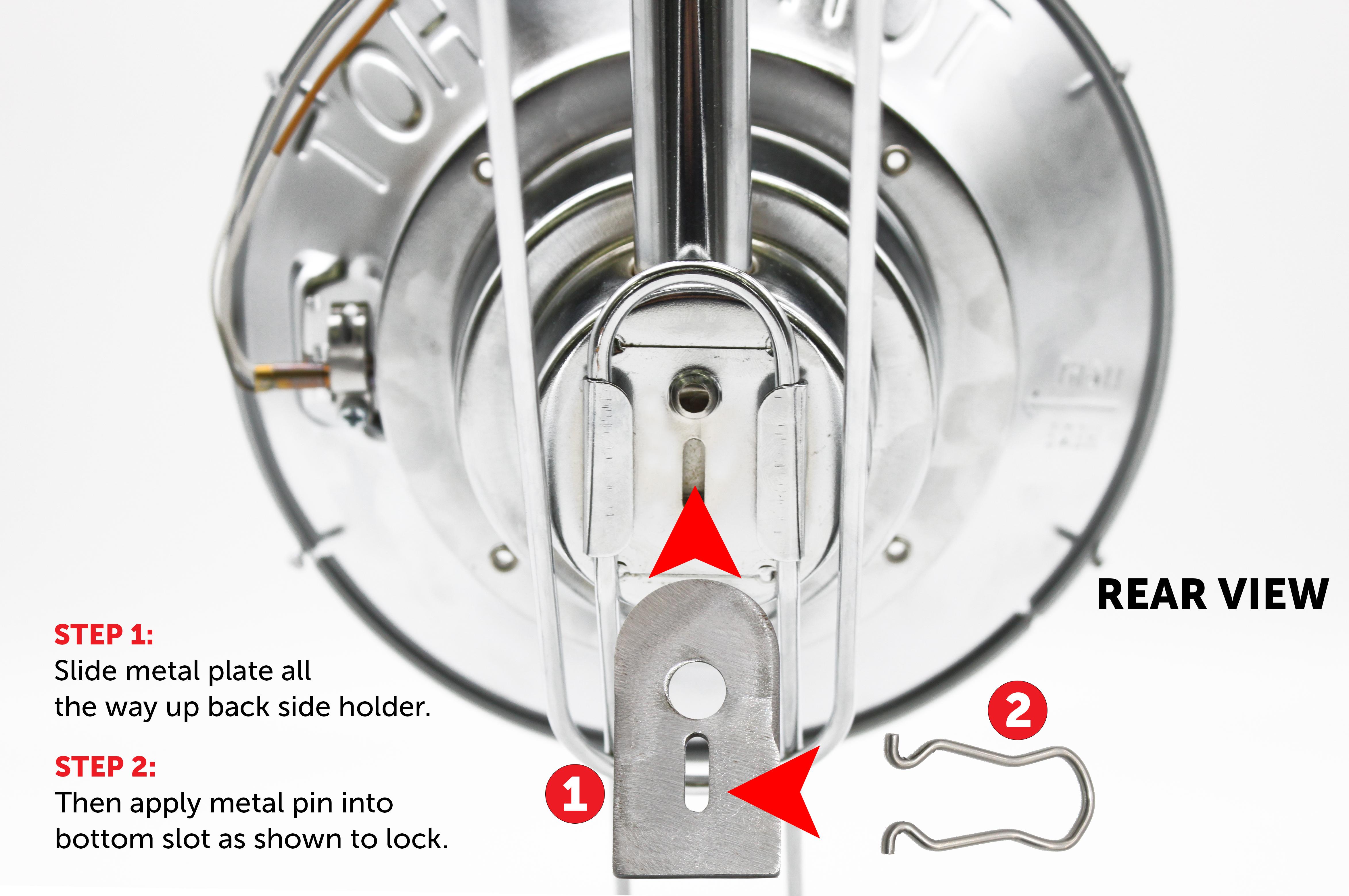 Flame King FK-AD010CGA Multi-Use Portable Propane Heater/Cooker 15,000 BTU for Camping, Ice Fishing, and Backpacking Trips, Silver