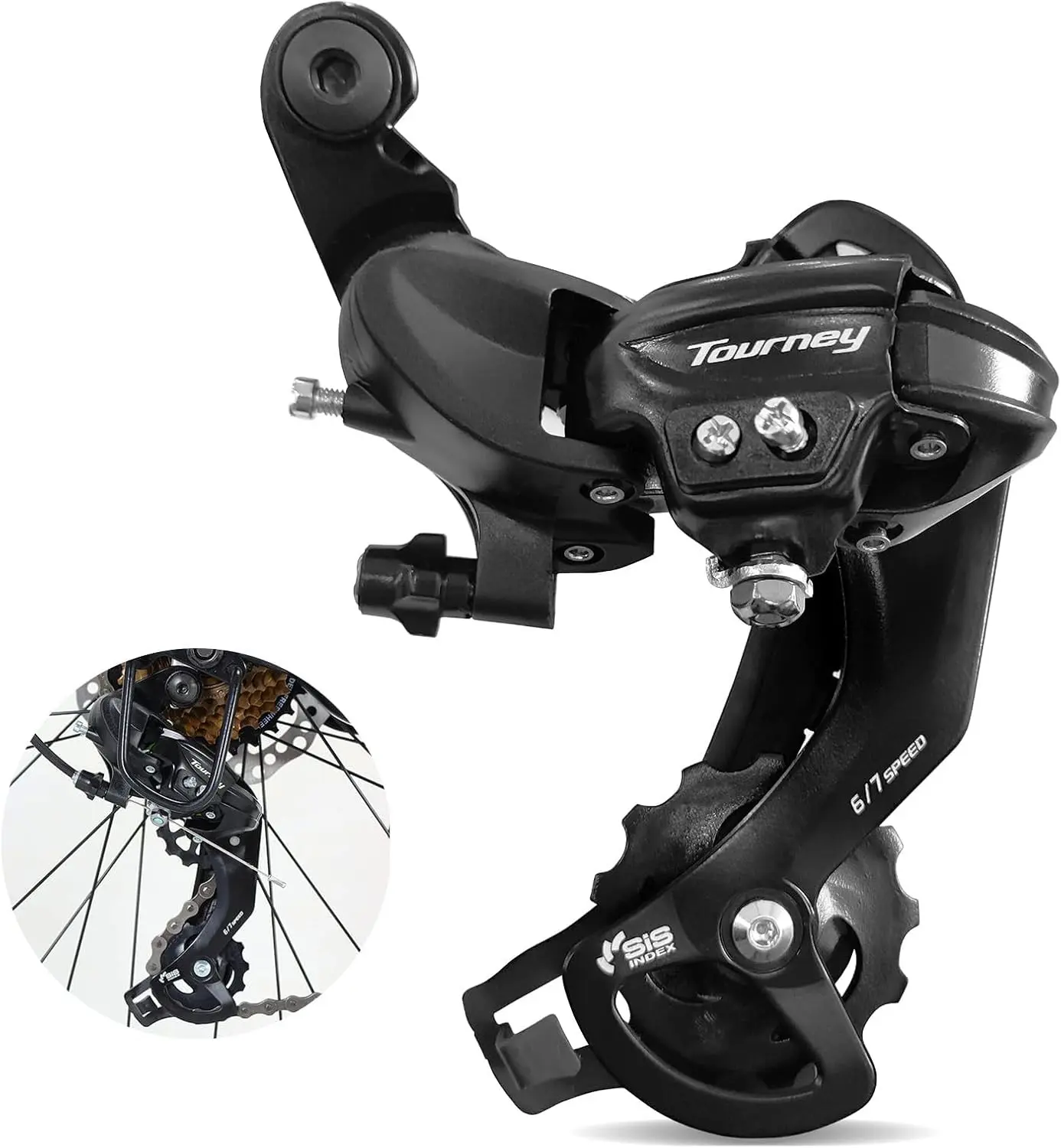 Tourney Rear Derailleur RD-TY300 6/7 Speed Derailleur Direct Mount