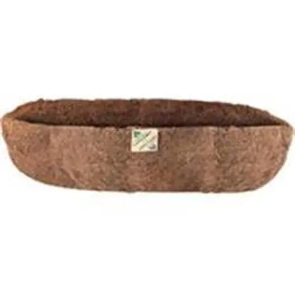 Panacea Products 84169-R877 24 in. Coco Liner for Trough Planters, Ideal for Plant Display in Home & Garden