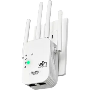 2025 WiFi Extenders Signal Booster for  Long Range Up to 9800 sq. ft & 40 Devices, WiFi Extender Signal Booster, Quick Setup-Medium, Internet Repeater, WiFi Extender