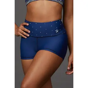 Legendary Compression Short in Navy Crystal