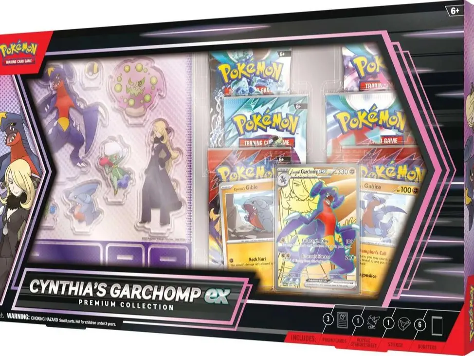 Cynthia's Garchomp ex Premium Collection - Miscellaneous Cards & Products (MCAP)