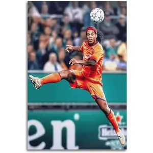 No Framed, Ronaldinho Poster