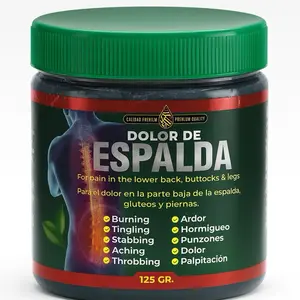 Dolor de Espalda Gel 125g Rapid Reliever for Lower Back Buttocks & Legs Moisturizer Skin Repair Burning Tingling Stabbing Aching Throbbing Healthcare Therapeutic