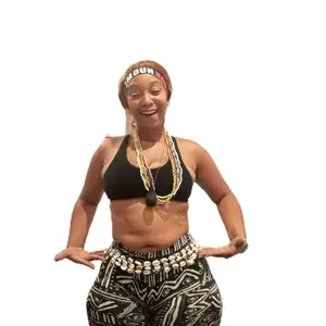 COWRIE SHELL 3 TIER WAIST BEADS