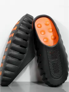 Couple Sport Massage Slide Sandals - Acupressure Foot Relief, Non-Slip Athletic Outsole, Breathable Mesh, Waterproof EVA, Breathable Anti Slip - Couples' Daily Walking, Light Sports, Casual Wear & Outings - Unisex Sport Slippers, Walking Shoes