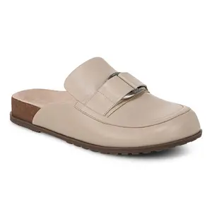 Vionic Leather or Suede Buckle Clogs - Jordan