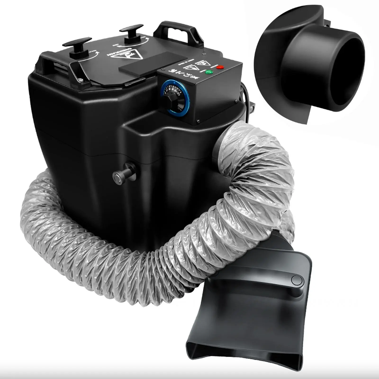 Low Fog Machine 6000W, Ground Fog Machine with 19L Water Tank & 22LB Ice Capacity, Continuous Low Lying Fog Effect for Wedding Stage DJ Party Events