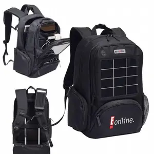Preferred Nation P5282.BLK Solar Backpack - Black
