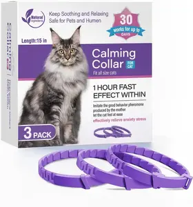 Calming Pheromone Collar for Dogs - Adjustable Comfort for Anxiety Relief