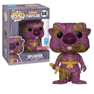 Funko Teenage Mutant Ninja Turtles POP! Art Series Splinter Exclusive Vinyl Figure #58