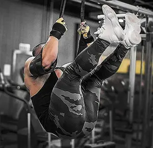 Hanging Ab Slings, Padded Abdominal Trainer for Leg Raises, Heavy Duty Core Workout Equipment for Home Gym, Fit Pull Up Bar