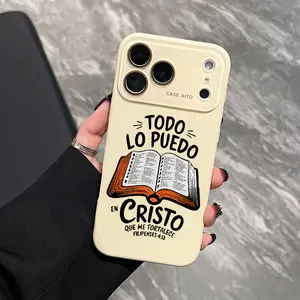 Todo en Cristo Phone Case Ultra Skin Friendly Touch All Inclusive Lens Compatible with Apple iPhone 17 16 15 14 13 12