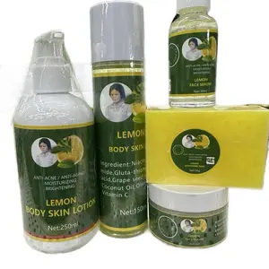 Lemon cream set