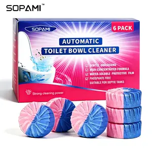 SOPAMI Dual-Color Toilet Bowl Cleaner - 2-in-1 Clean & Deodorize