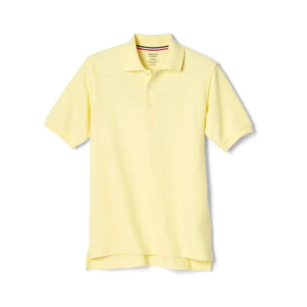 French Toast Boys Short Sleeve Interlock Polo