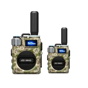 JISTONG T32-G6s Two-way public network walkie-talkie, with large battery capacity, communication range up to 5000 kilometers. The body is made of pure metal, easy to carry, suitable for outdoor activities. (Free one-year service)