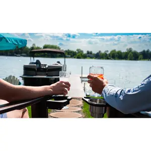 Patio Furniture - Beverage and Wine Glass Holder