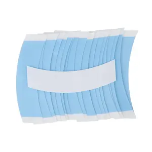 36Pcs Blue Double Sided Waterproof Wig Tape for Lace Front Wig & Toupee | Strong Hold Adhesive Strips