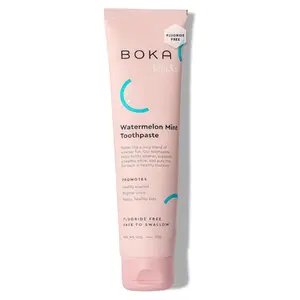 Boka Fluoride Free Toothpaste Nano Hydroxyapatite Toothpaste - Watermelon Mint Flavor, 4 oz US Manufactured