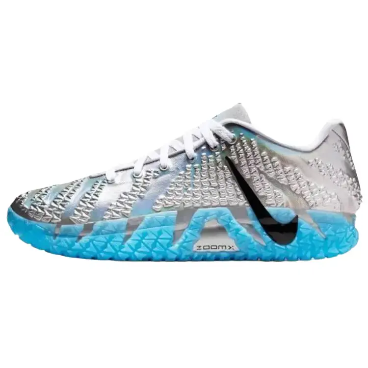 NIKE Ja 3 'Metallic Silver' x Jurassic Park Sporty Chic Men's Sports Sneaker