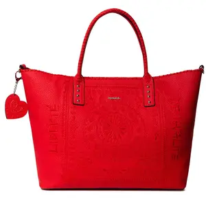 Desigual Liberte Soft Red Bandana Shoulder Bag