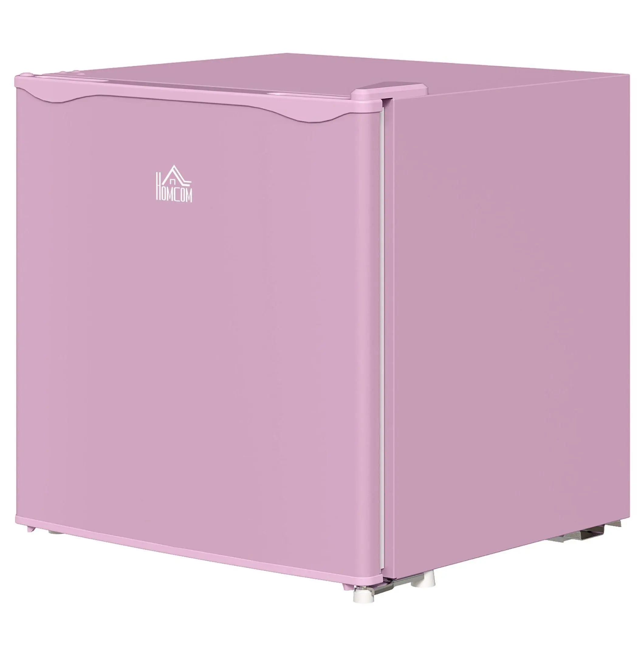1.1 Cu.Ft Compact Pink Countertop Upright Mini Freezer with Removable Shelf, Adjustable Temp, Sturdy Base for Dorm, Apartment