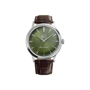 Orient Bambino Version 7 (40.5mm) | Automatic / Hand-Winding Movement | Green Dial | Stainless Steel Dress Watch, RA-AC0029E30B