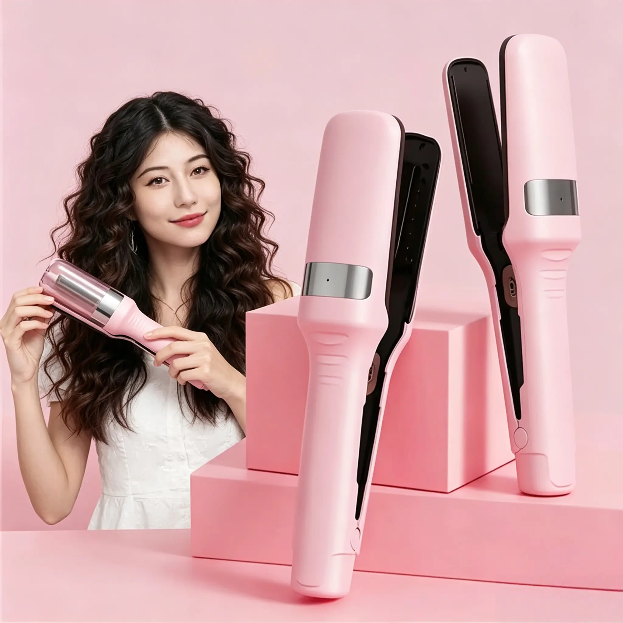 Multifunctional Electric Split End Trimmer - Single Unit Rechargeable Styling Hair Tools with 500mAh Built-in Battery, Travel-Portable Healthy Hair Repair Equipment