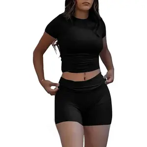 Comfort Basic Casual Crewneck Minimalist jd juicy tracksuits mama d yellow Clothes Black Athletic Joggers Bottom High Waisted Gamis Skinny Slim