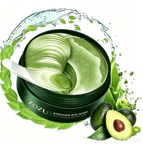 ZOZU Avocado Hydrating Under Eye Mask, 60 PCS, Moisturizing Patches for Dark Circles, Puffiness