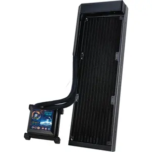 212 MAIN CPU Cooler, Lian-Li 2.88 in. IPS LCD Fan Hydroshift 360 AIO Water Cooling System, Black, Low Noise Cooling