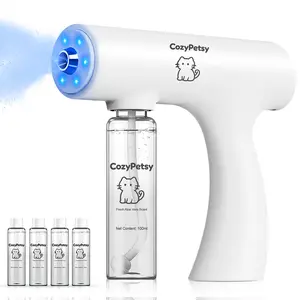 【3S Odor Neutralization】Pet Odor Eliminator –Electric Pet Deodorizing Spray  Probiotics & Bio Enzymes Breaks Down Urine, Kills Bacteria, Deodorizes Litter Box Plant-Based, Safe for Cats & Dogs Anti-Mite & Antibacterial