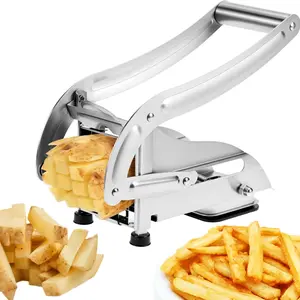 Arthink Stainless Steel French Fry Cutter with 2 Blades Heavy Duty Lever Dishwasher Safe Adjustable Thickness Compact Design Versatile Kitchen Utensil for Smooth Cuts TikTokShopBlackFriday