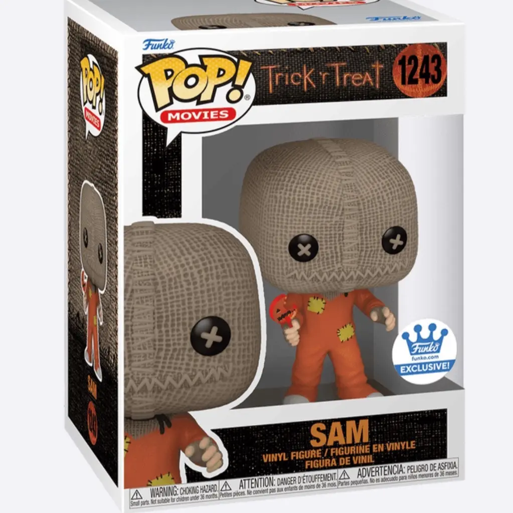 Sam Trick r Treat Funko Pop!!! Toy Figure for Collectors and Fans