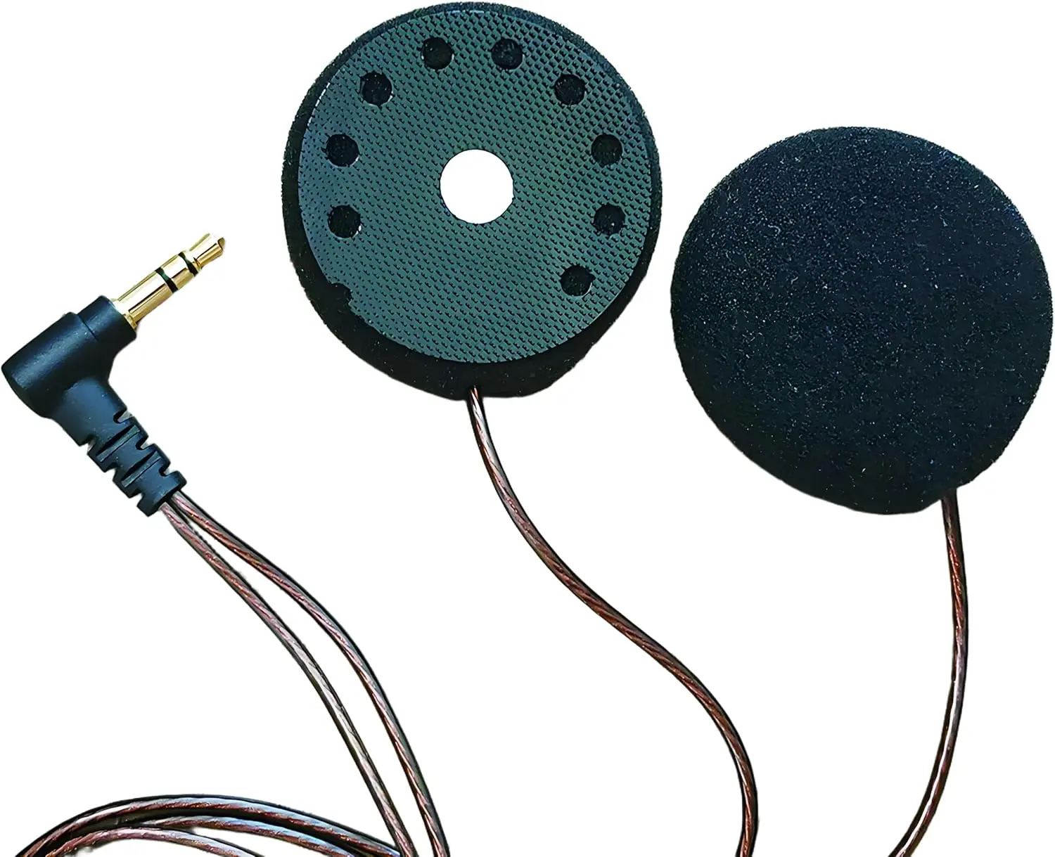 Ride-VOICEPRO Helmet Speaker: Vocal Clarity, Enhanced Magnet, 3.5mm AUX Connectors(Ride-VOICEPRO (40MM))