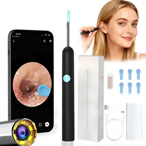 Visible Ear Spoon Cleaning Tool Bluetooth-compatible Ear Care Device Illuminated Smart Ear Cleaner Professional Children Internal Inspection Ear Cleaner Camera Ear Cleaning Tools Ear Canal Cleaner