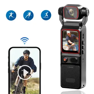 Vlog Camera Handheld Camera Stabilisation Video Camcorder Portable IR Night Vision WiFi Vlogging Camera with Wide Angle Digital Vlogging Camera for YouTube Portable Camcorders Wireless Vlog Camera Video Blog Camera Video Recording Camera Video Recorder