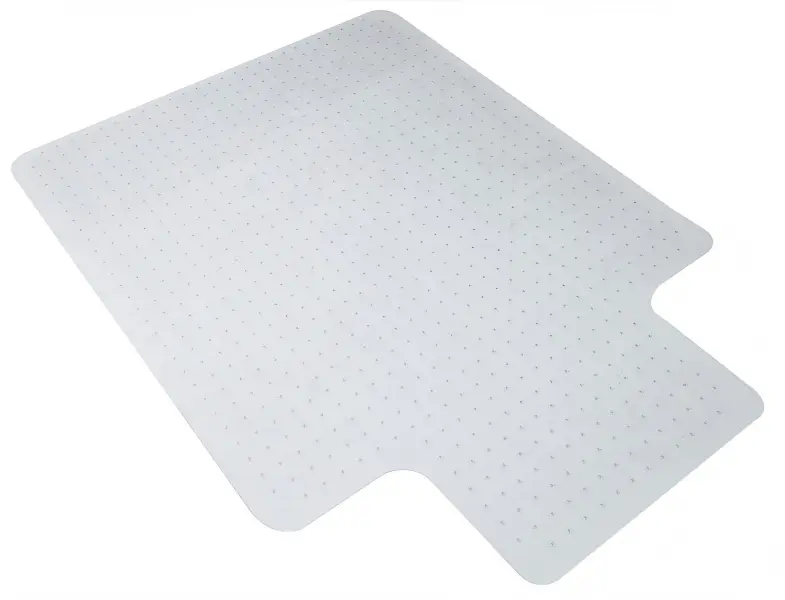 Chair Mat for Carpeted Floor with Lip,36" x 48" PVC Carpet Protector for Low Pile Carpets Heavy Duty Effective Grip Anti-Slip,Won't Crack,Easy to Clean for Office and Home