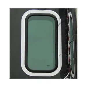 RoadWorks - Peterbilt 2005 and Newer Rectangular View Window Exterior Trim